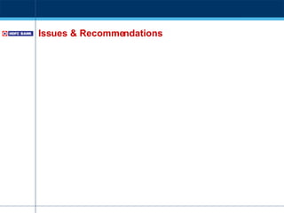 Issues & Recommendations 
