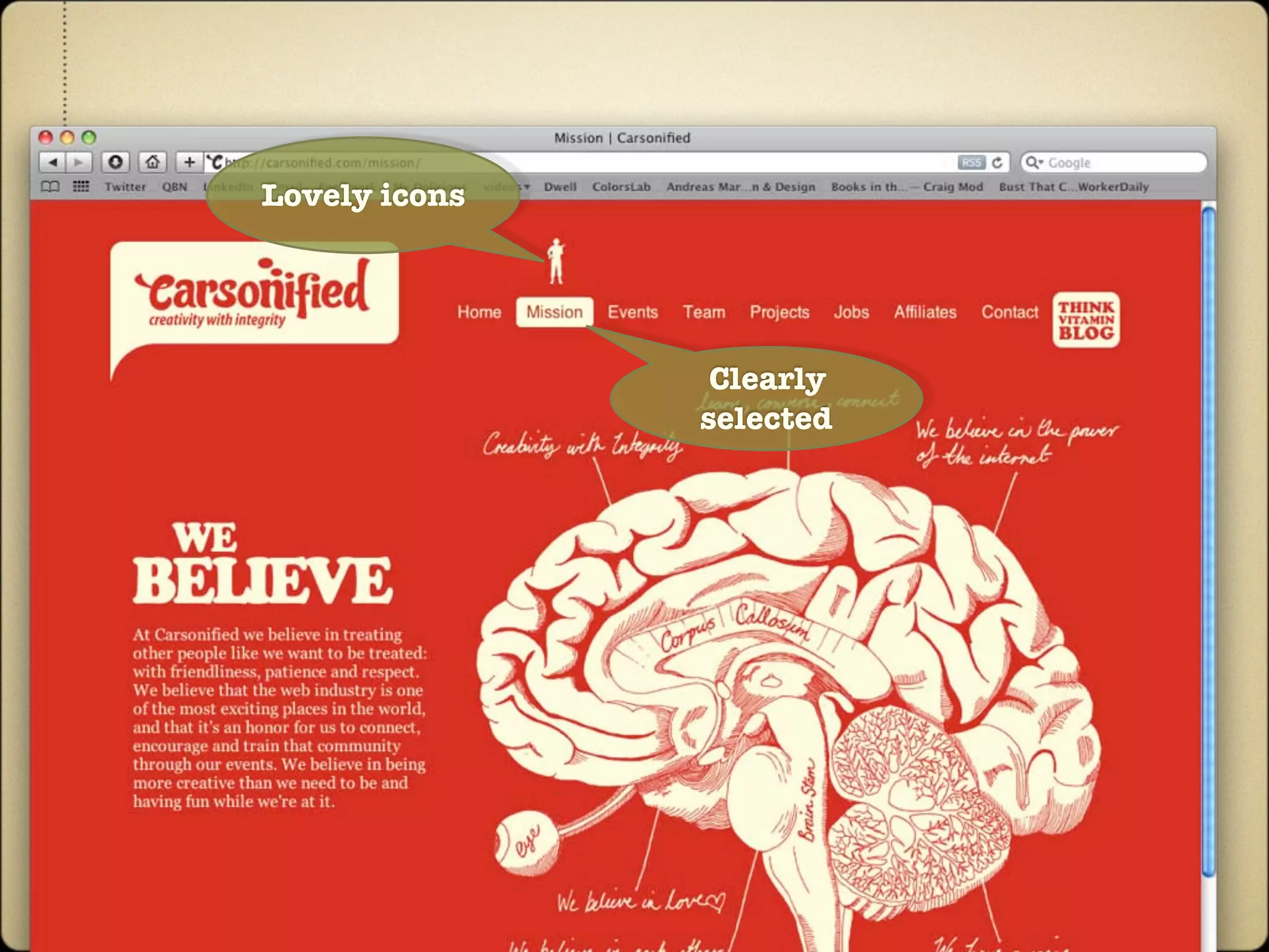 Lovely icons




                Clearly
               selected
 