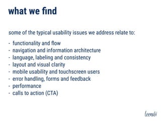 usability review | PDF