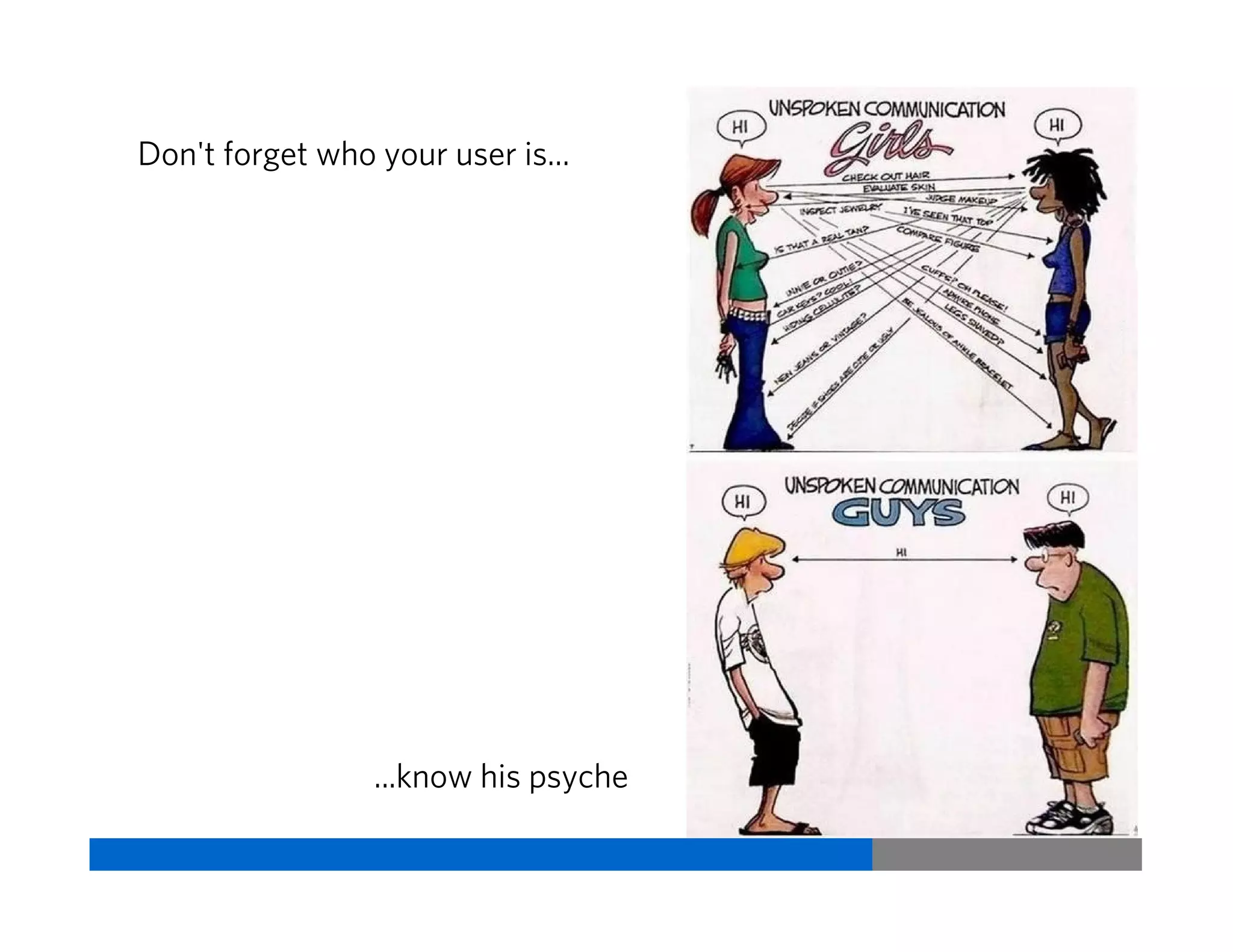 We always have our stats to tell us about our users
Vriti BhargavaUsability & User Experience
 