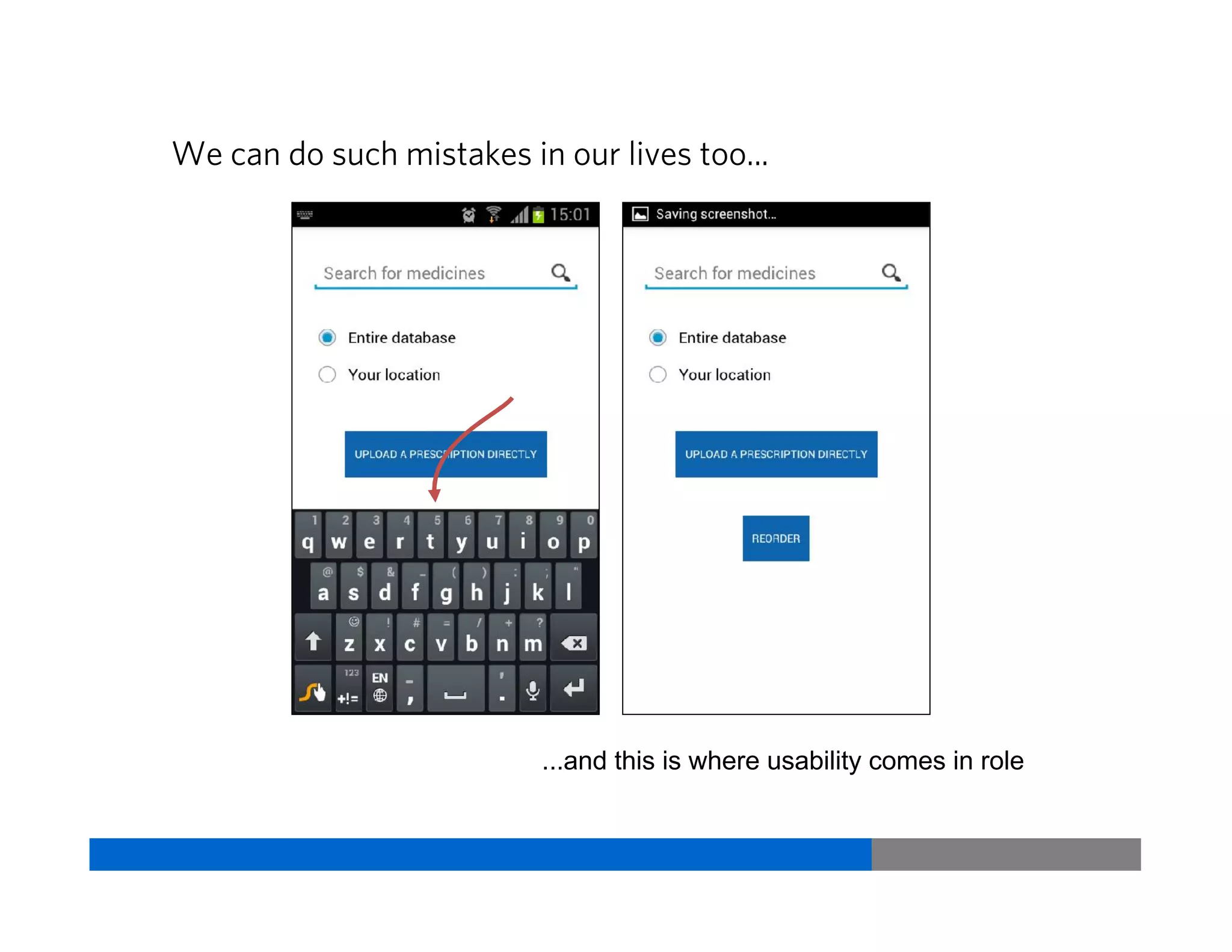 We can do such mistakes in our lives too...
...and this is where usability comes in role
Vriti BhargavaUsability & User Experience
 