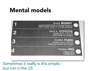 Mental models

Sometimes it really is this simple but not in the US

 