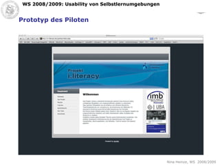 Prototyp des Piloten 