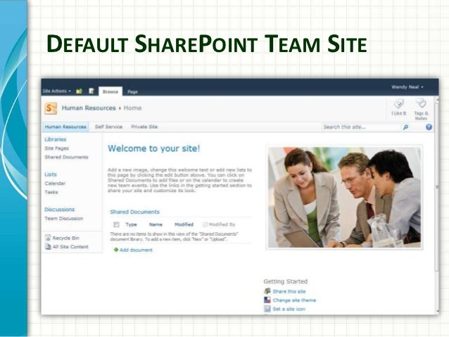 sharepoint website