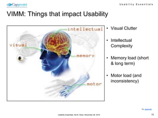 Usability essentials | PPT