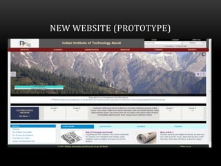 NEW WEBSITE (PROTOTYPE)
 