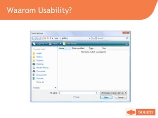 Usability - Engineering World 2009