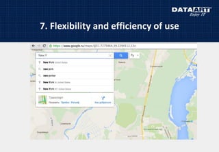 7. Flexibility and efficiency of use
 
