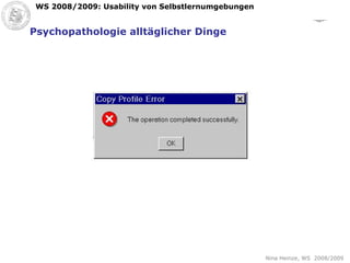 Psychopathologie alltäglicher Dinge 