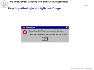 Psychopathologie alltäglicher Dinge 