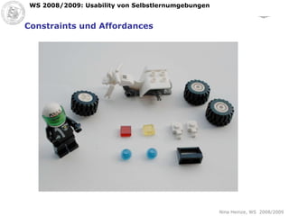Constraints und Affordances 