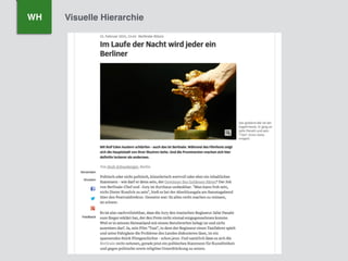 WH Visuelle Hierarchie
 