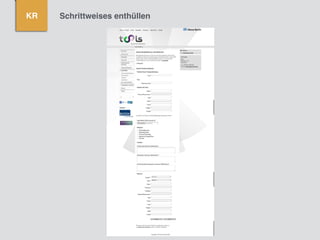 KR Schrittweises enthüllen
 