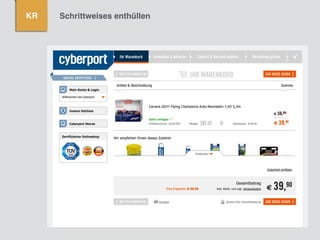 KR Schrittweises enthüllen
 