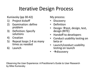 Usability Workshop, 11-8-2012 Slide 20