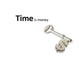 Time  is money 