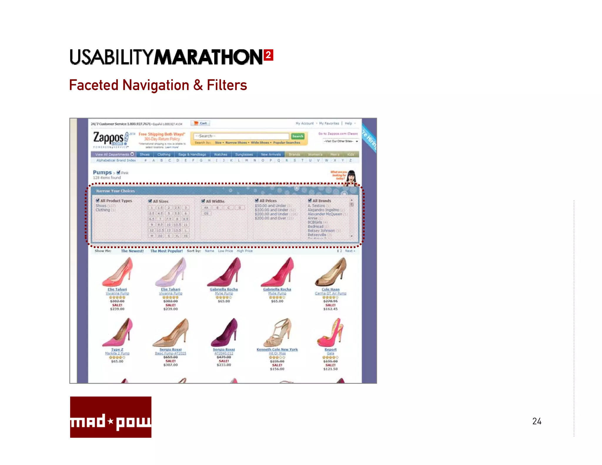 Faceted Navigation & Filters




                               24
 