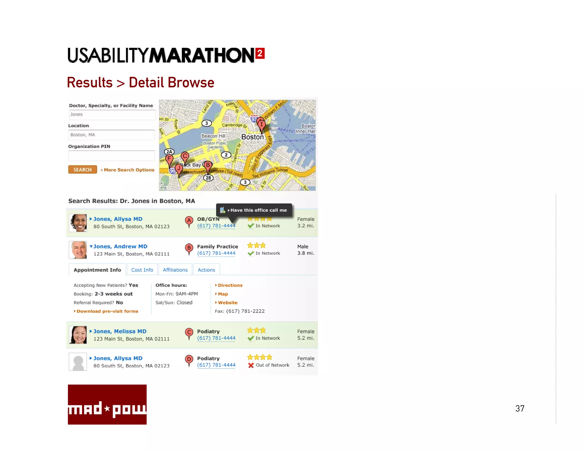 Results > Detail Browse




                          37
 