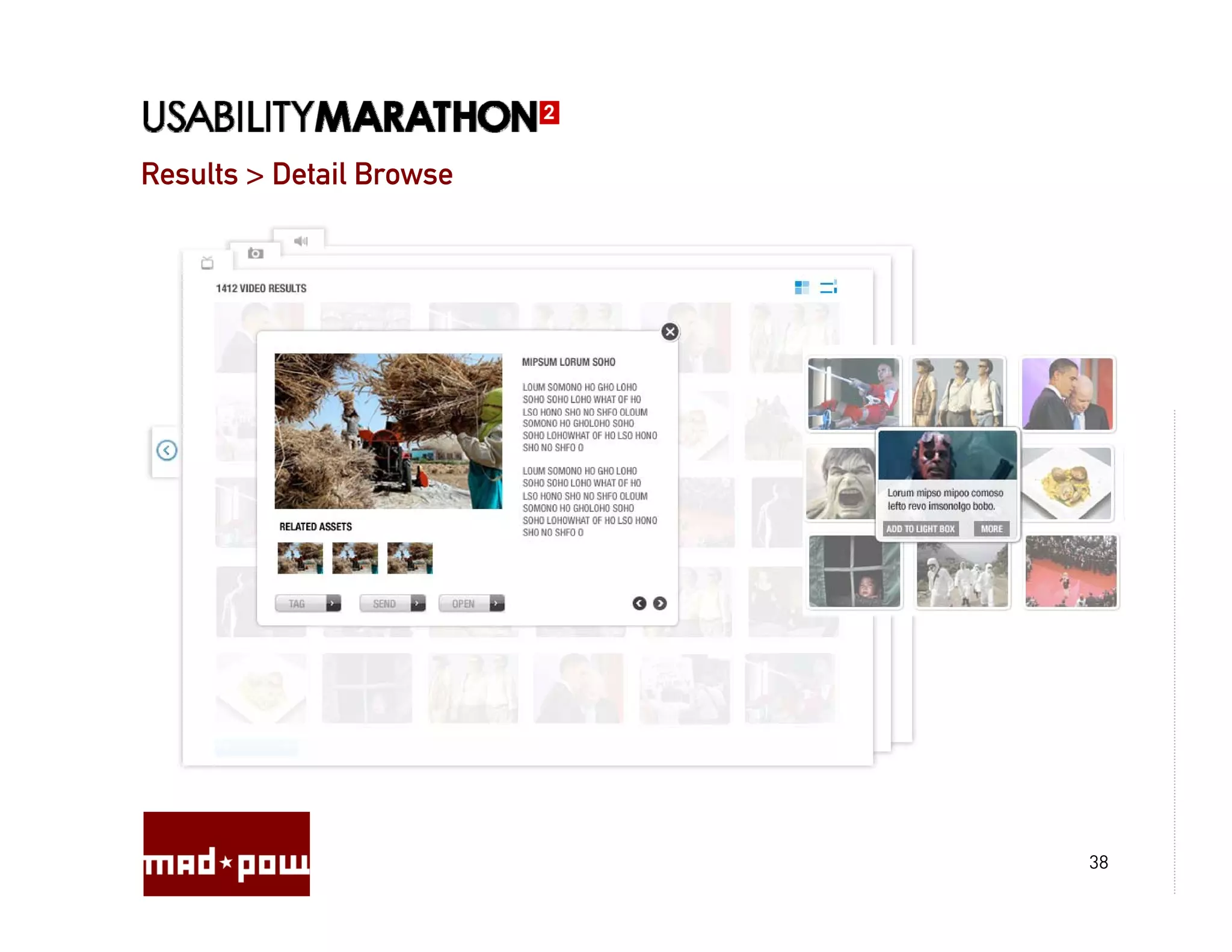 Results > Detail Browse




                          38
 