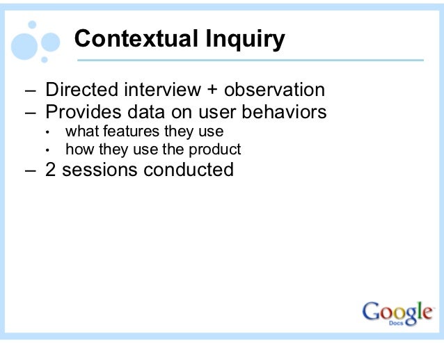 Usability Of Google Docs