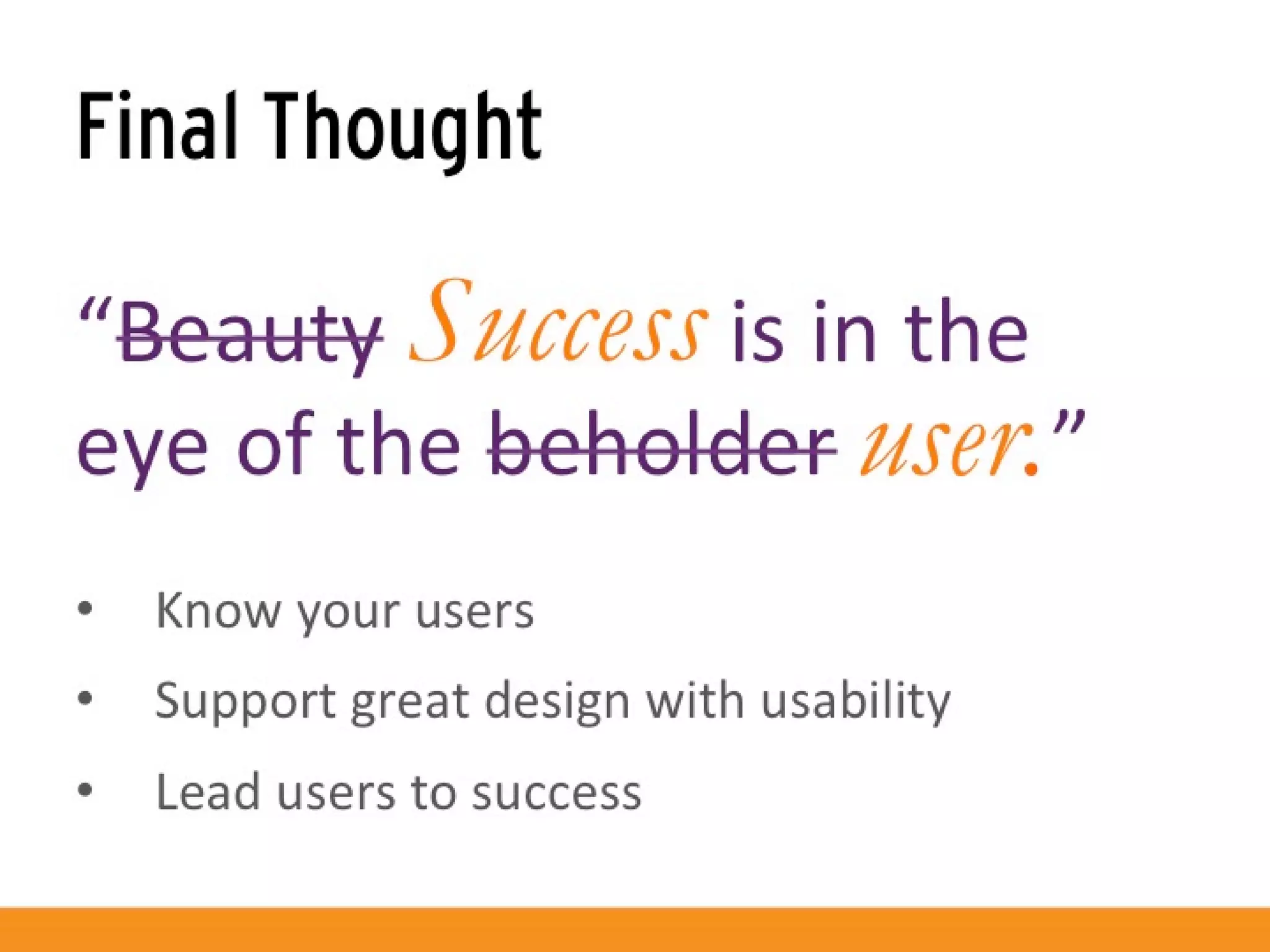 Usability Principles to Improve User Engagement