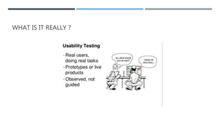 Usability testing | PPTX