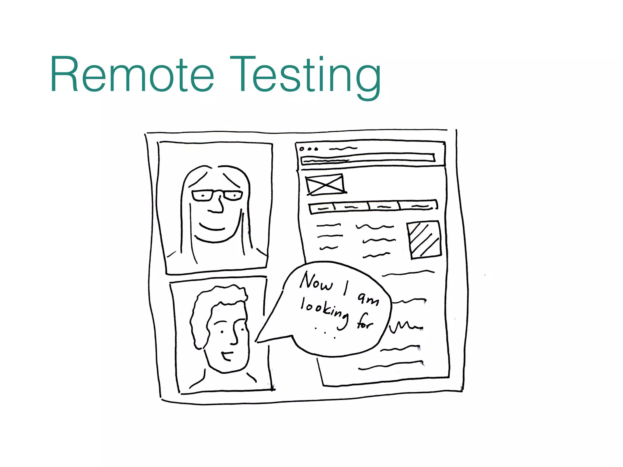 Remote Testing 
 