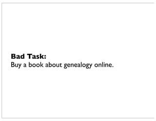 Good Task:
You need to get a book about genealogy that
covers the reliability of different sources.You
want this book in y...