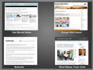 Get Mental Notes Bokardo Design With Intent What Makes Them Click Get Mental Notes Bokardo Design With Intent What Makes Them Click 