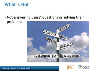What’s NotNot answering users’ questions or solving their problems