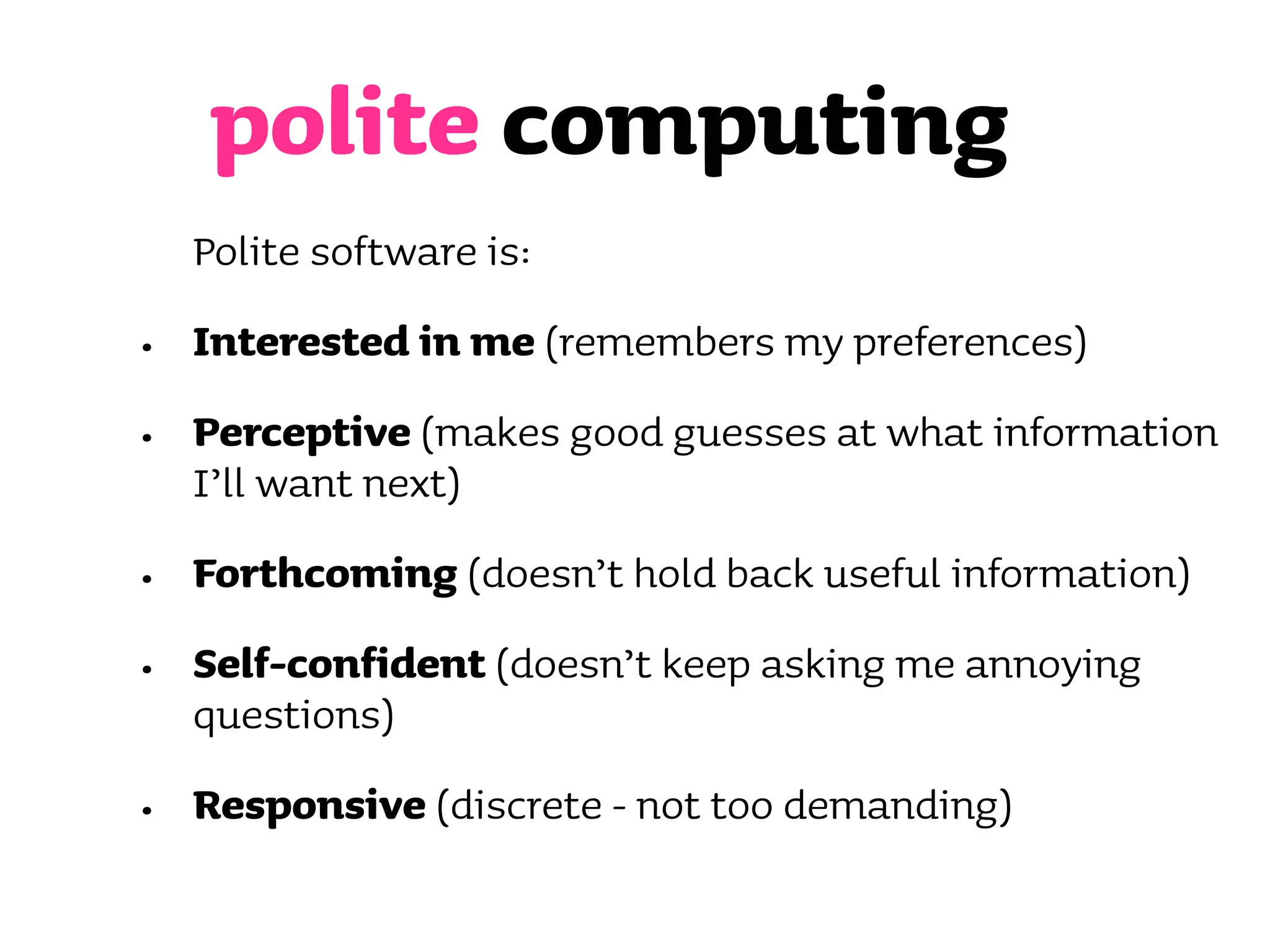 Improving your site's usability - what users really want