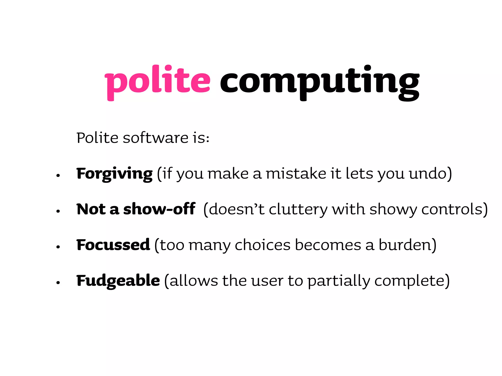 Improving your site's usability - what users really want