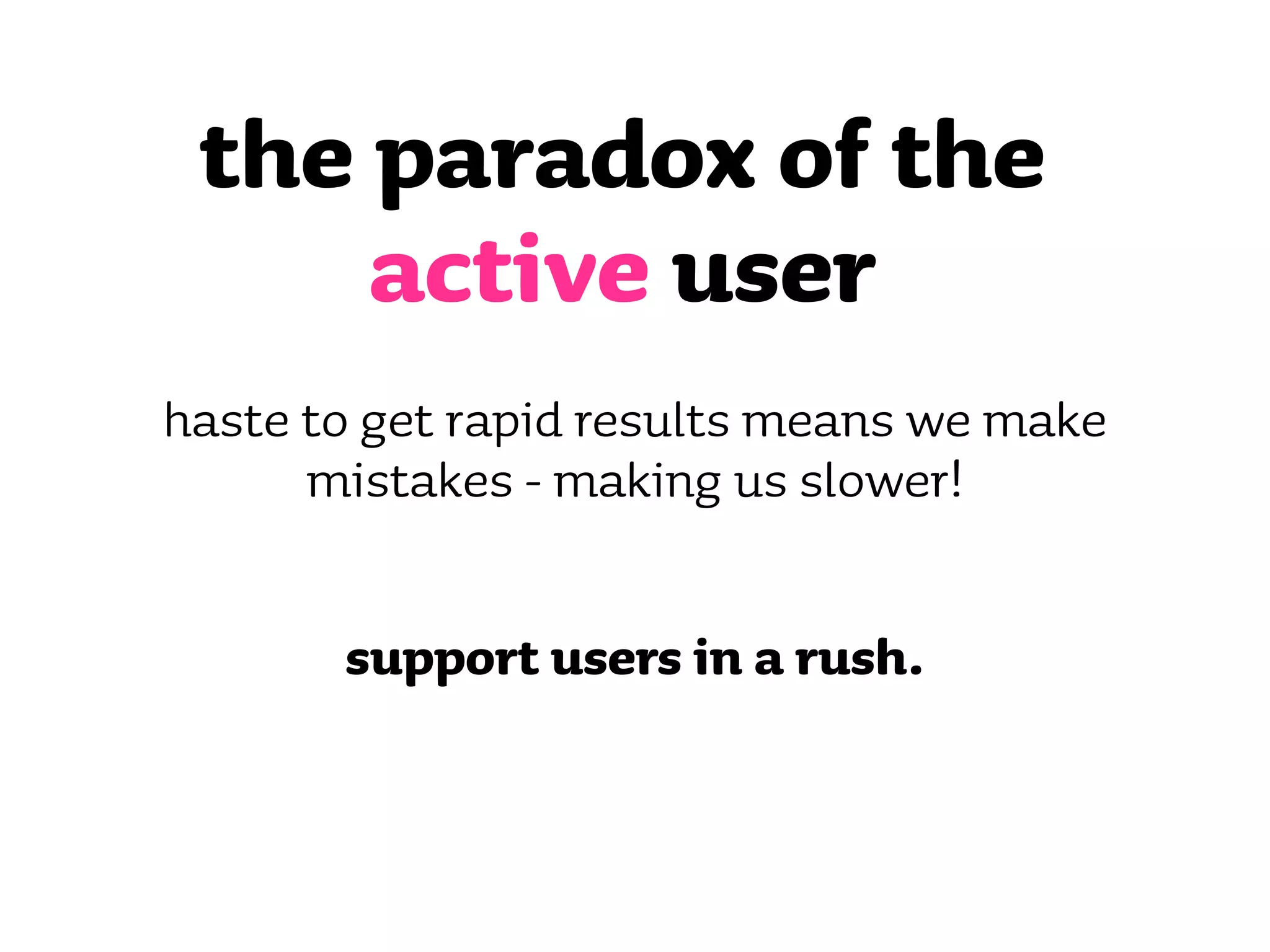 Improving your site's usability - what users really want