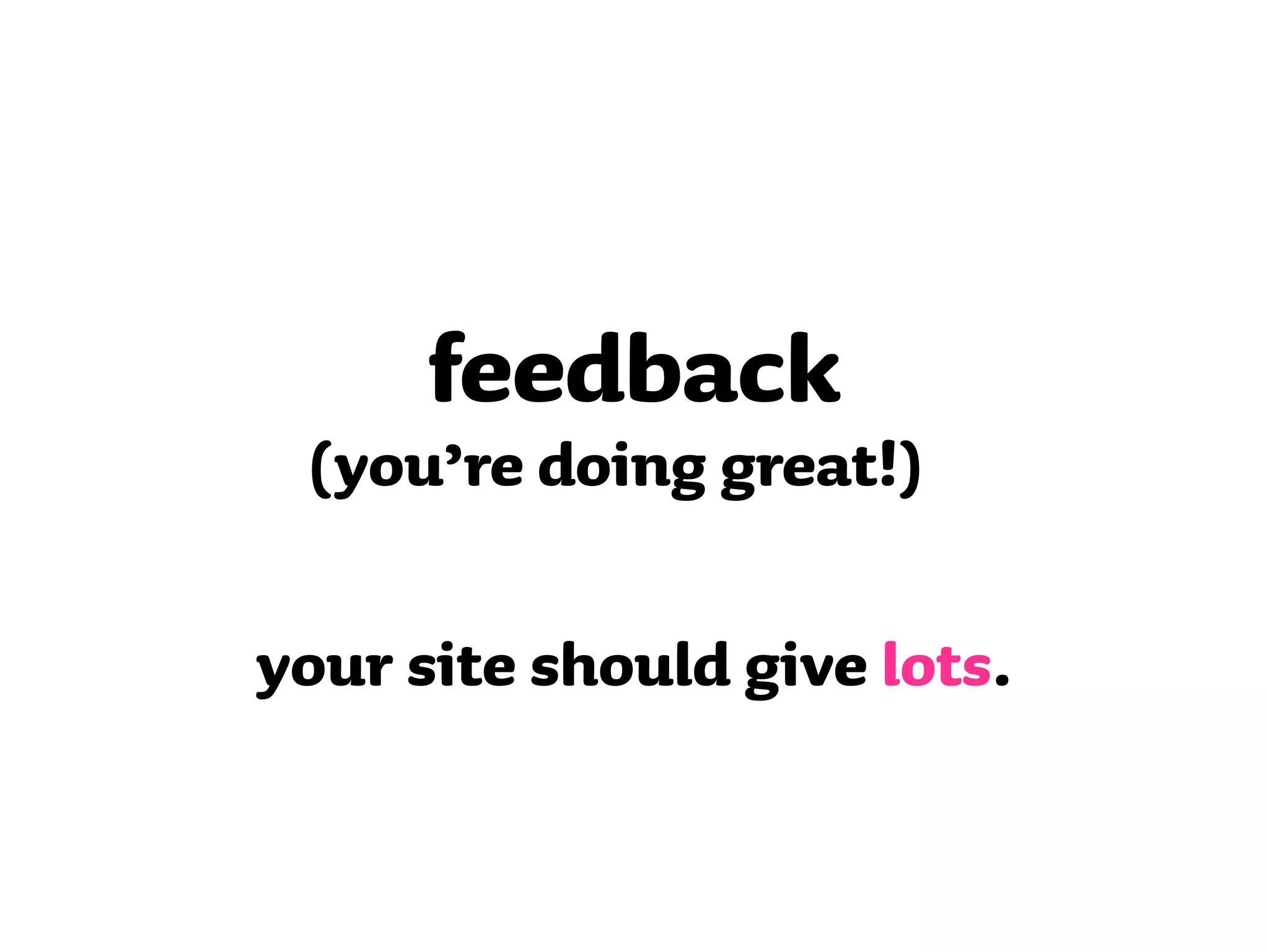 Improving your site's usability - what users really want