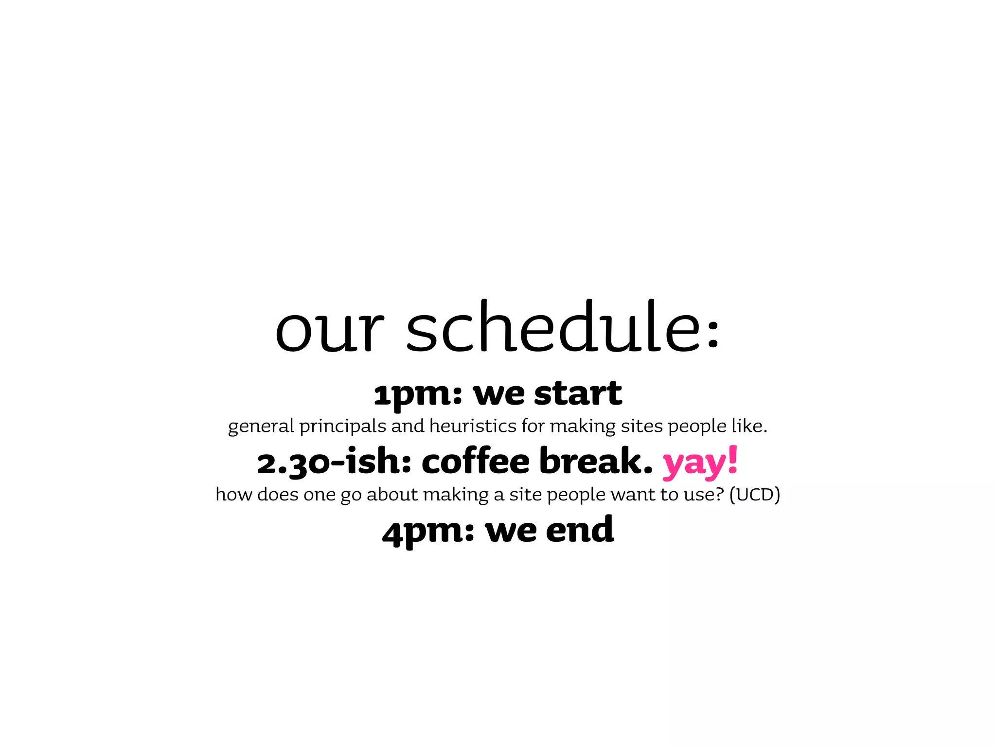 Improving your site's usability - what users really want