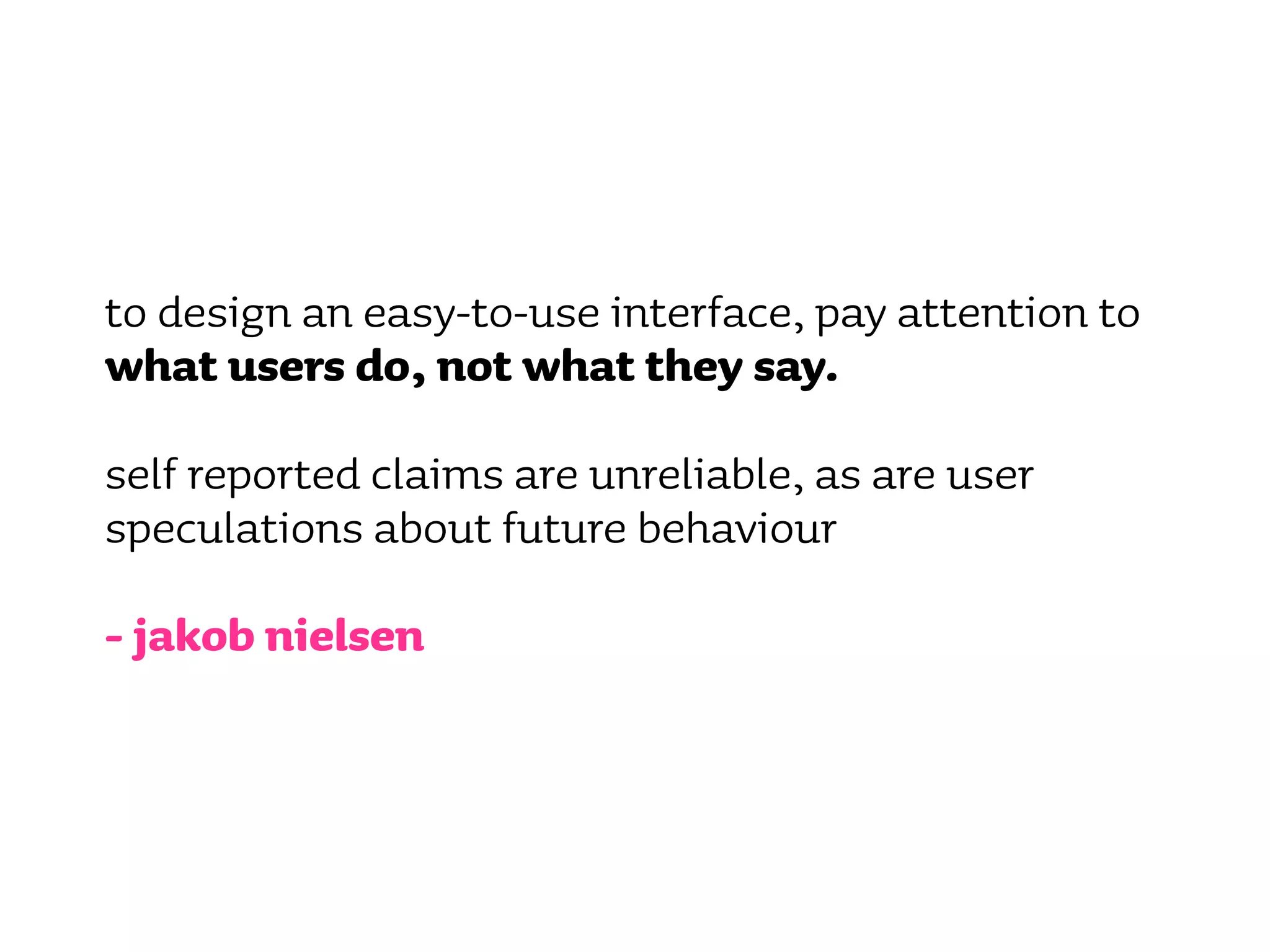 Improving your site's usability - what users really want