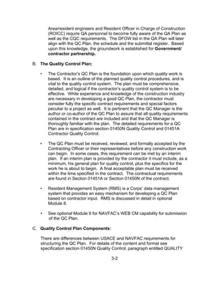 Usace Rms Submittal Codes.pdf USACE Construction Quality Management manual | PDF