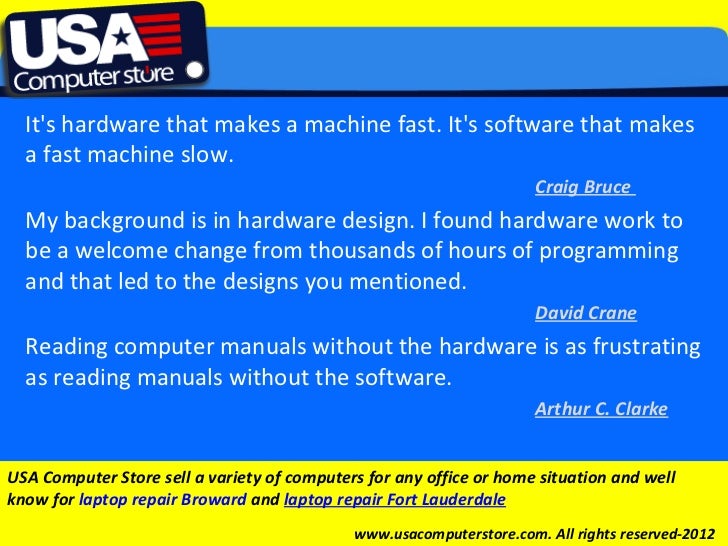 Top Computer Hardware Quotes USA Computer Store