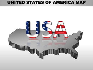 Usa country editable powerpoint maps with states and counties | PPTX
