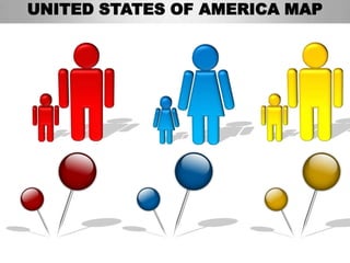 Usa country editable powerpoint maps with states and counties | PPTX