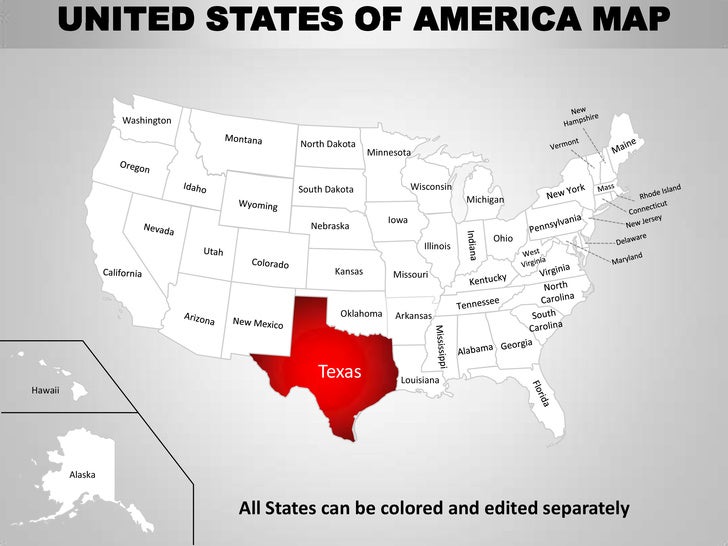 usa country editable powerpoint maps with states and counties