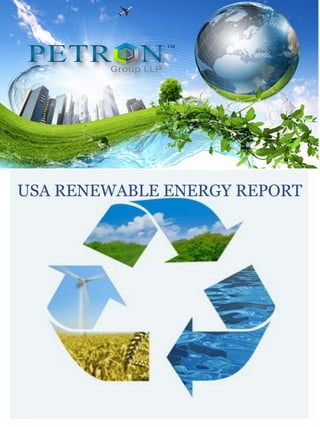 USA RENEWABLE ENERGY REPORT
 