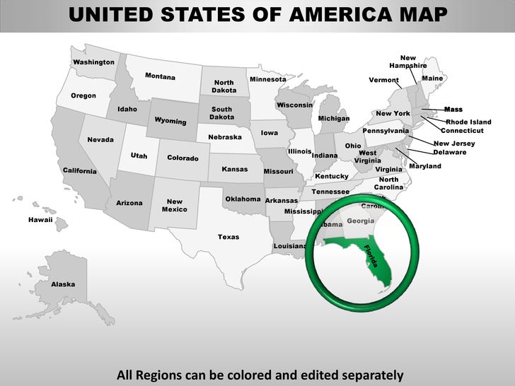 usa florida state powerpoint county editable ppt maps and templates