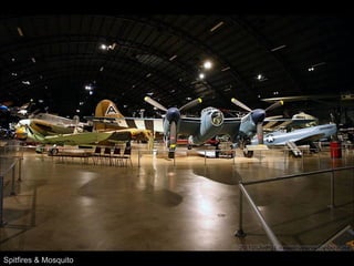 Spitfires & Mosquito 