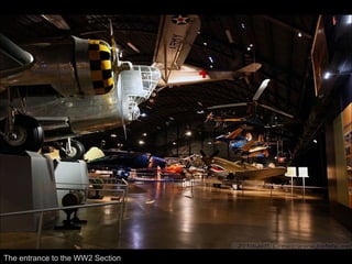 The entrance to the WW2 Section 