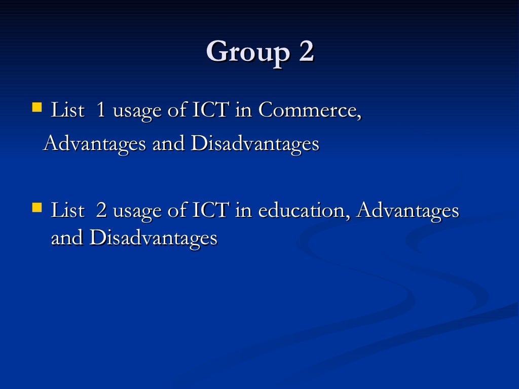 Usage Of Ict In Every Day Life