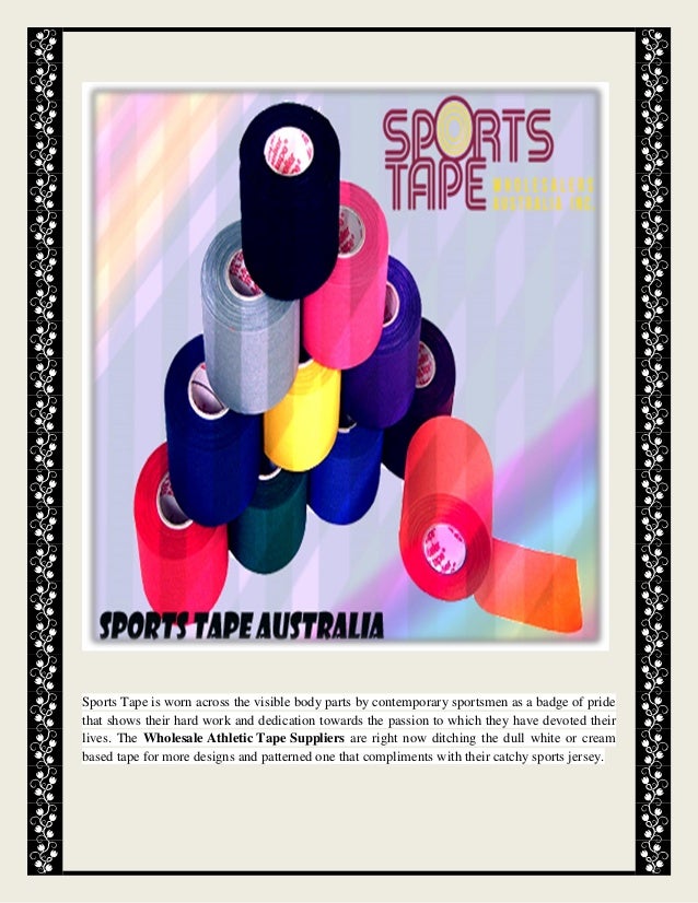 Wholesale Athletic Tape Suppliers Provides Quality Tape