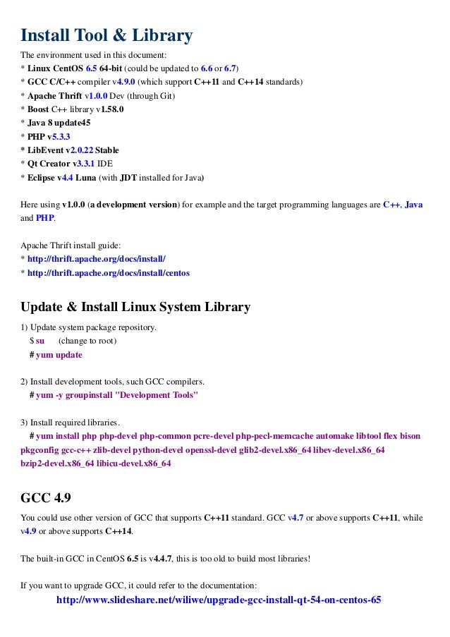 Apache Thrift On Windows