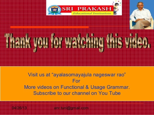 Usage Of Also As Well And Too