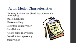 Usage of Reliable Actors in Azure Service Fabric | PPT